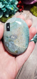 Moss Agate Palm Stone (Pick yours by number, prices vary)