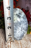 3.75" Dendritic Opal  Free Form Standing Stone