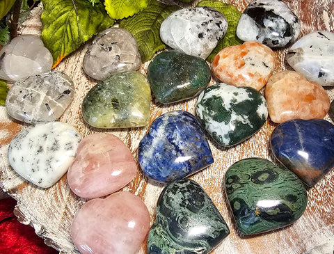 2" Heart Stones