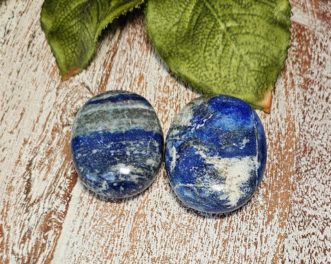 Lapis Pocket/Palm Stone