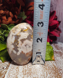 2.75" Flower Agate Free Form Standing Stone