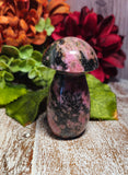 3" Rhodonite Mushroom