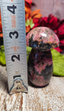 3" Rhodonite Mushroom