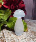 Selenite 2" Tall Mini Mushroom