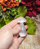 Selenite 2" Tall Mini Mushroom
