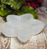 Selenite 4" Wide Trinket Bowl