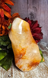 5" Tall Carnelian Flame Standing Stone