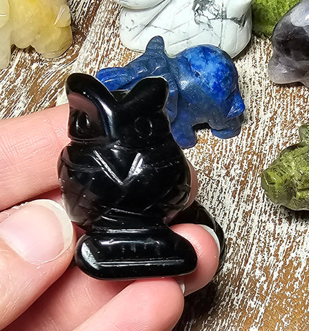 1.5" Stone Carved Animals