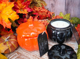 16 Oz Glass Pumpkin Jar Candle