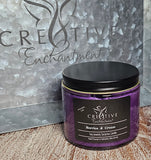 Purple Collection 11 oz purple Jar Jewelry Surprise Soy Candles