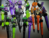 Random Halloween Beaded Pen