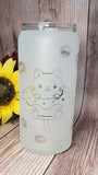 20 oz Can Shapped Glass (pick design option in drop down menu)