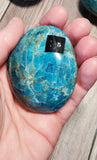 Blue Apatite Palm Stone (Pick yours by number, prices vary)