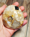 Flower Agate Palm Stone (Pick yours by number, prices vary)