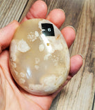 Flower Agate Palm Stone (Pick yours by number, prices vary)