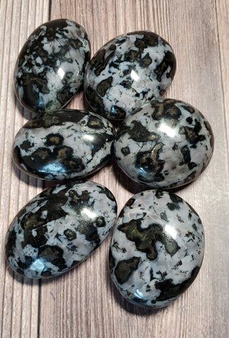 Small Indigo Garbo (Merlinite) Palm/Pocket Stone