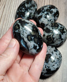Small Indigo Garbo (Merlinite) Palm/Pocket Stone