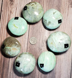 Green Moonstone Palm Stone (Pick yours by number, prices vary)