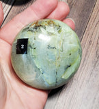 Green Moonstone Palm Stone (Pick yours by number, prices vary)