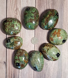 Chrysoprase Palm Stone (Pick yours by number, prices vary)
