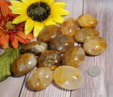 Yellow (Golden Healer) Quartz Palm/Pocket Stone