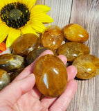 Yellow (Golden Healer) Quartz Palm/Pocket Stone