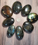 Labradorite Palm Stone (Pick yours by number, prices vary)