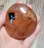 Red Hematoid Quartz Palm Stone (Pick yours by number, prices vary)