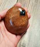 Red Hematoid Quartz Palm Stone (Pick yours by number, prices vary)