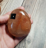 Red Hematoid Quartz Palm Stone (Pick yours by number, prices vary)