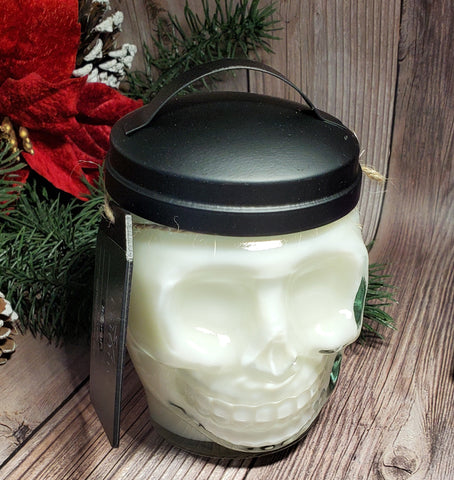 Skull Candle Double Wick 14oz