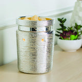 Brushed Chrome Illumination Ceramic Wax Tart Warmer