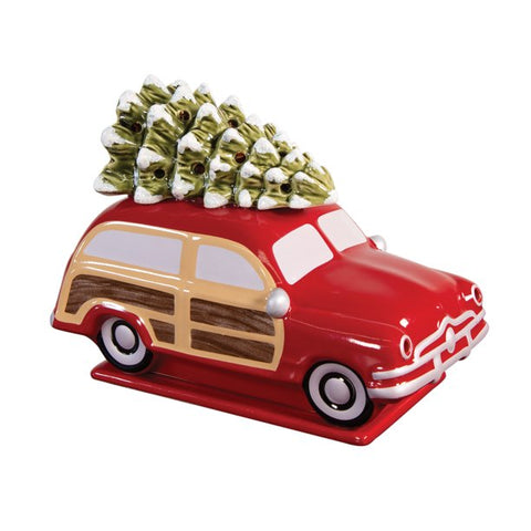 Full Size Warmer, Station Wagon with Tree