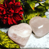 4"  Extra Large Rose Quartz Heart