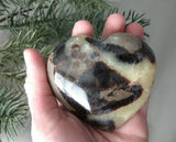 3" Septarian Heart
