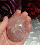 Rose Quartz Small Pocket/Palm Stone