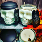 Skull Candle Double Wick 14oz