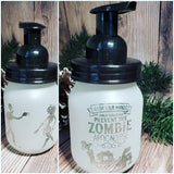 16 oz Etched Glass Foaming Soap/Sanitizer  Dispensor (Pick design option in drop down menu, diffrent ones available!)